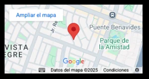 Mapa de la sede Surco